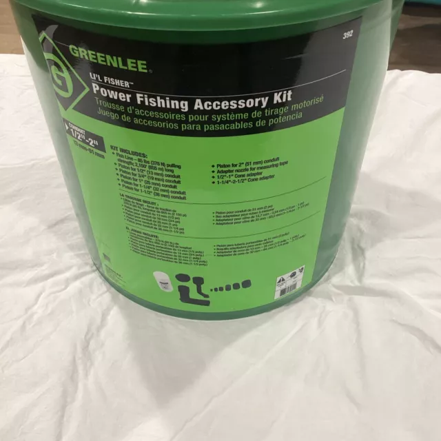 Greenlee 392 Power Fishing Accessory Kit 3