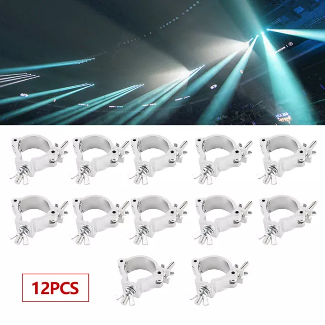 12x Stage Light Clamps Working Load Truss Heavy Duty Aluminum Stage Lamp Clamp