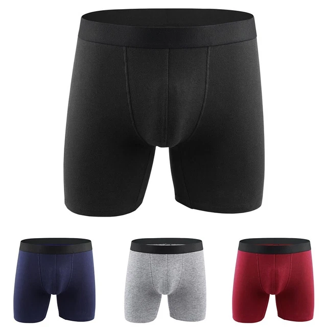 Neu 2022 modische Boxershorts große Größe lang Herren Stretch Fitness Hose