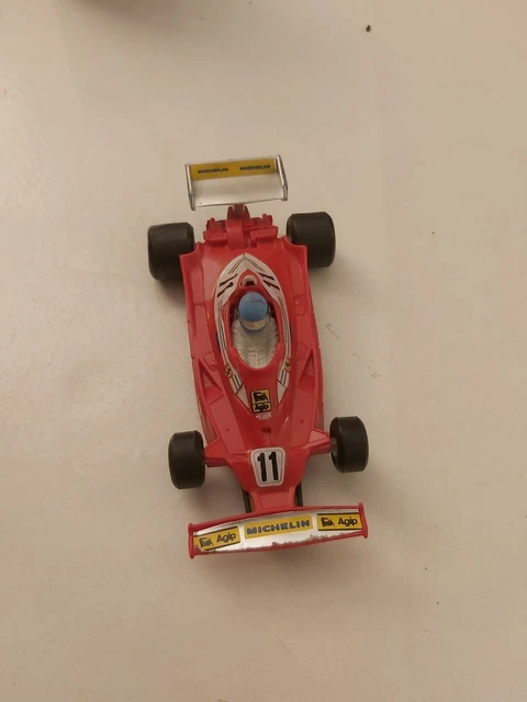 Polistil 2 Ferrari 1/32 Slot Car Niki Lauda E Reutemann macchinina x pista