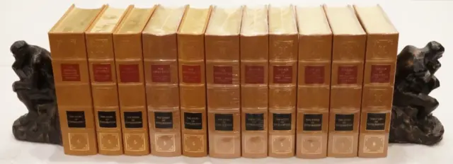 The Story of Civilization by Will Ariel Durant Volumes 1-11 Easton Press