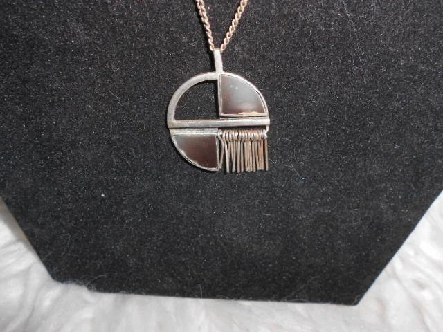 Pendentif Argenté Ancien Vercingétorix – Fin XIXème / Début 1900