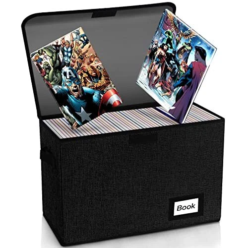 Comic Book Storage Comic Book Box 15.8 X 7.8 X 11.8 Collapsible Comic Shor