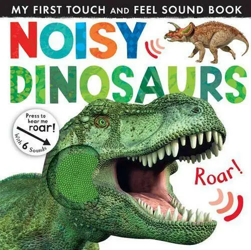 Noisy Dinosaurs (Noisy Touch-and-Feel Books) by Litton, Jonathan, NEW Book, FREE