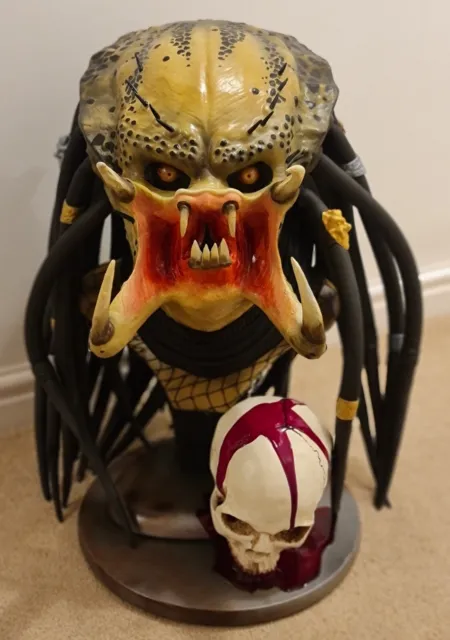 1:1 Predator Display Bust - Mask Cosplay The Predator Alien