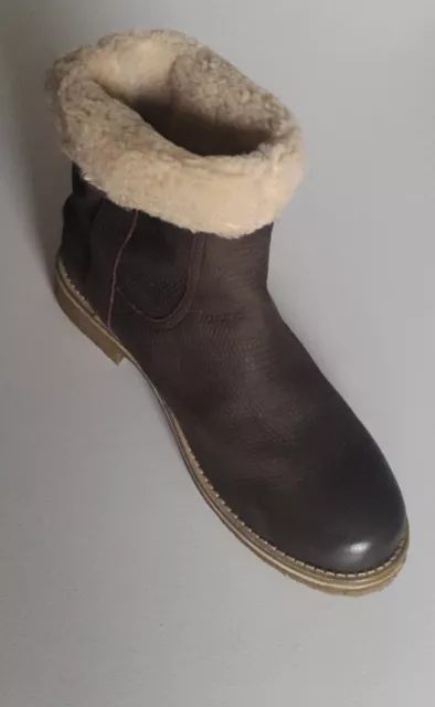 Texto Bottines En Cuir Nubuck Brun Pointure Fr/Eu 40