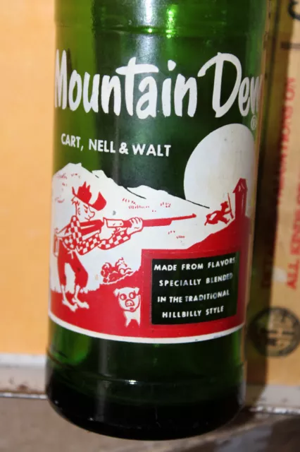 1962 Mountain Dew Bottle Cart, Nell & Walt Acl Bottle Hillbilly Pig