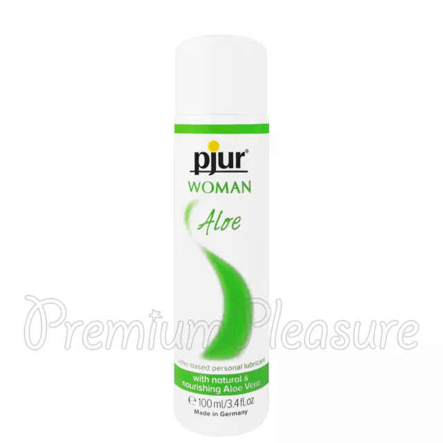 Pjur Woman Aloe Lubrifiant Naturel & Nourrissant Vera à Base D'Eau 100ml