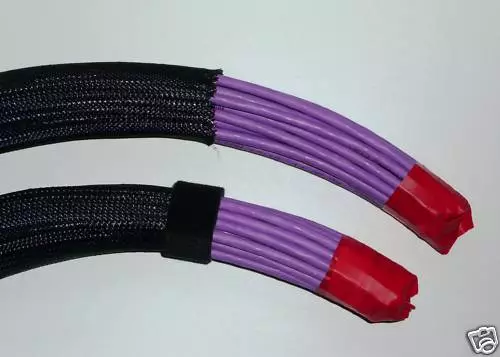 40mm Braided Sleeve, Cable Tidy,  1m LENGTHS