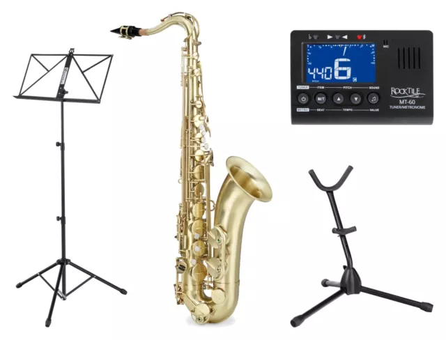 Mini saxophone de poche, instrument de saxophone ABS portable, pour  débutants et artistes professionnels avec anches, tampon dentaire, tableaux  de