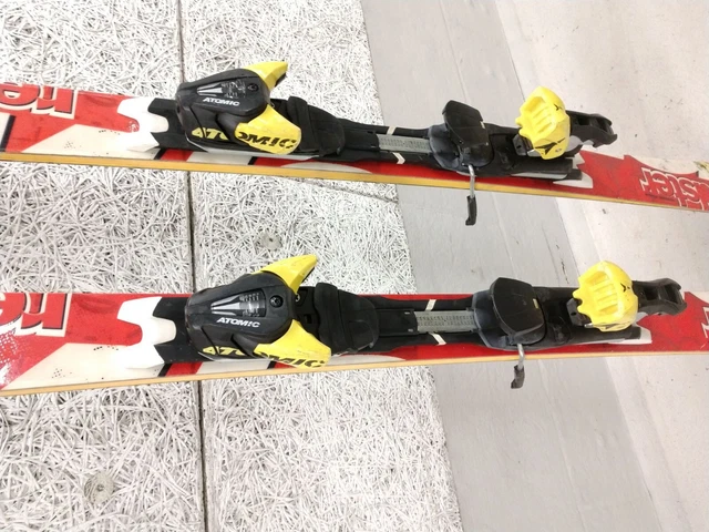 Atomic Redster Ski 169cm Radius 15.5 Alpin All Mountain Woodcore Titanium Ti 170 2