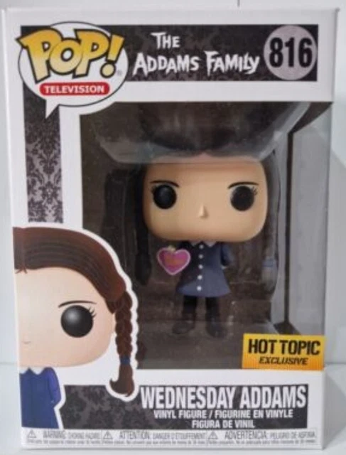 Funko Pop! Movies: The Addams Family 816#Wednesday Addams Vinyl Action Figures