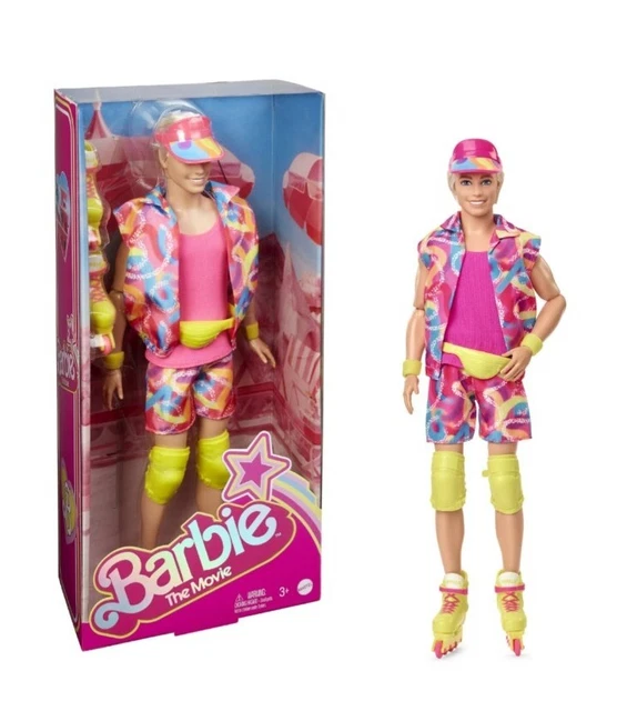 BARBIE THE MOVIE InLine Skating Collectible Roller blade Ken Doll 45.
