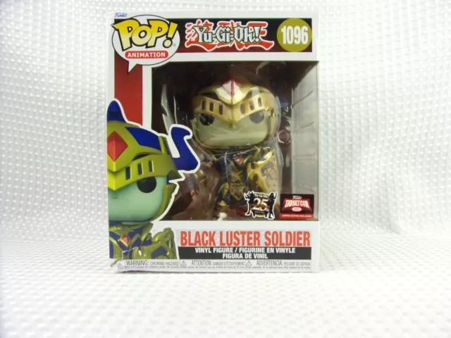 *READ* DAMAGED BOX Funko POP! YU-Gi-Oh! BLACK LUSTER SOLDIER 1096 TARGET EXC