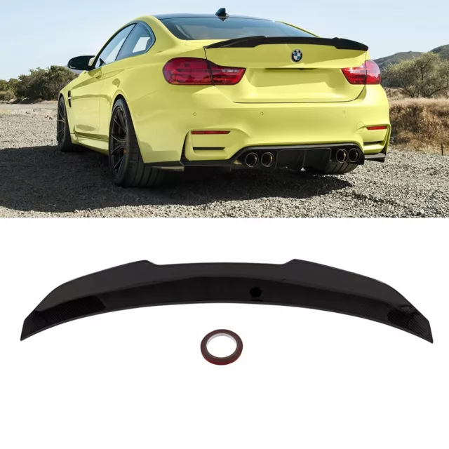 Sport-Performance Spoiler Véritable Carbone Brillant Forme V Pour BMW F32 Coupé