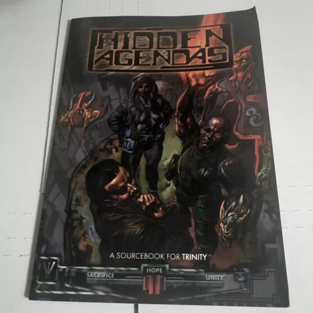 Hidden Agendas Sourcebook Trinity White Wolf RPG