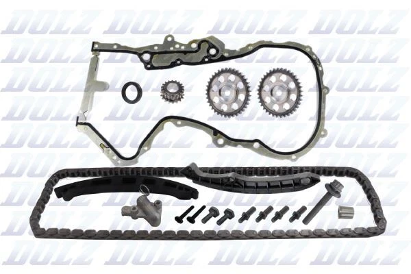 Jeu De Chaînes De Distribution Magneti Marelli Pour Opel 1.3 CDTI / Fiat 1.3 MJTD - Kit Complet Avec Joint, Vis Et Tuyau D'Huile, Non Euro 6