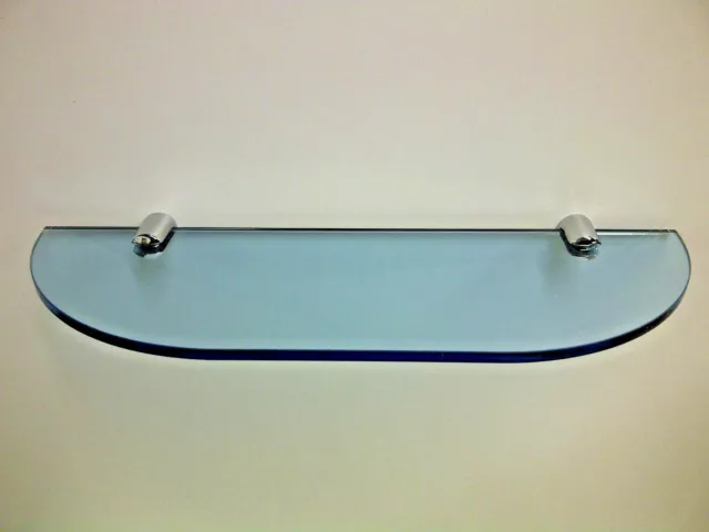 Small Stylish Acrylic Wall Shelf Rounded Front Corners Choice of Perspex Colours