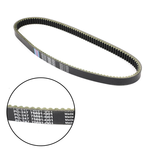Cinghia dentata cinghia di trasmissione per E-Z-GO EZGO Gas ST 480 2001-09 75691G01 75691-G01