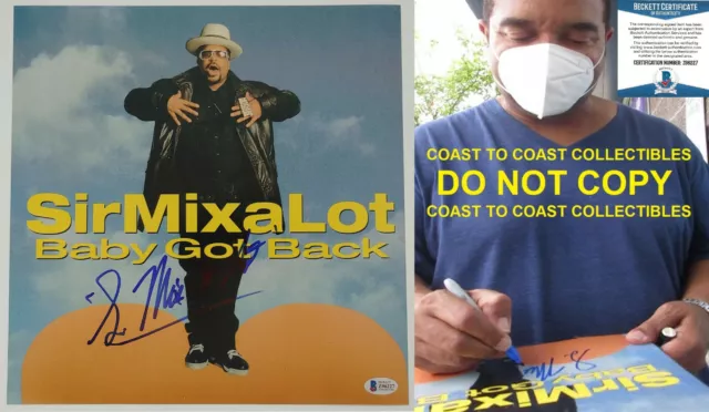 Sir Mix A Lot signed My Hooptie album vinyl record Baby Got Back proof Beckett STAR Sir Mix A Lot signed My Hooptie album vinyl record Baby Got Back proof Beckett STAR