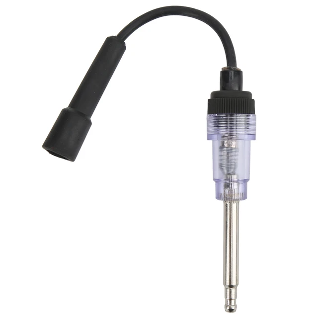 Spark Plug Tester Inline Ignition System Detector Electroplating For Car Engine
