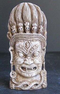Remarquable Sculpture, Divinité effrayante du NEPAL