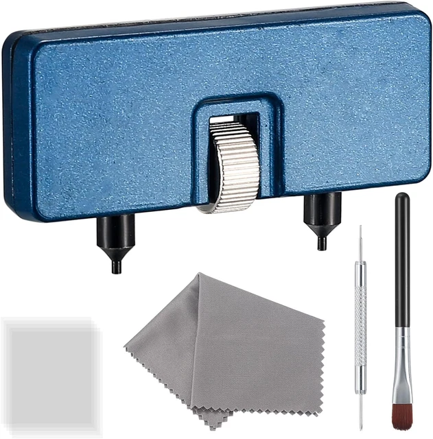 Outil Crystal Lift Pour Retrait Et Pose De Verre De Montre - Ouvre-Boîtier Avec Base - Idéal Horlogers Débutants Et Pros