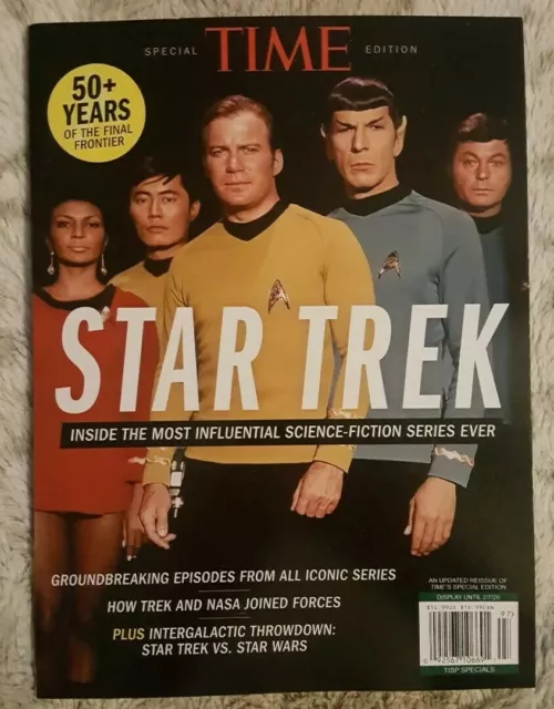 Time Special Edition Star Trek Magazine Book 50+ Years of the Final Frontier