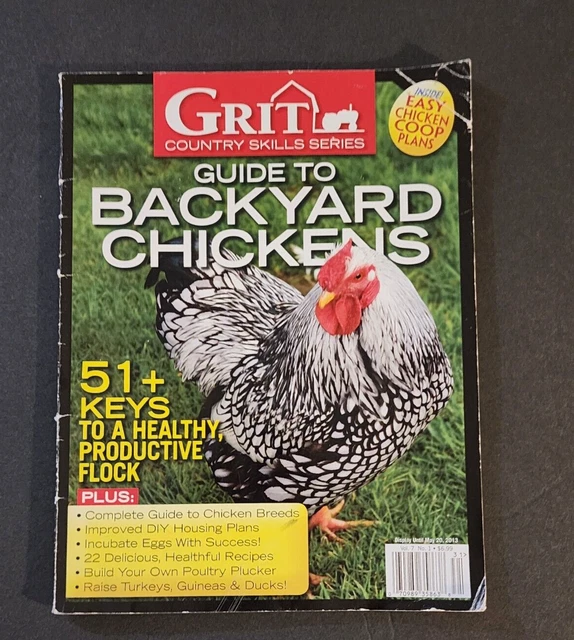 GUIDE TO BACKYARD Chickens Chicken Tractor, Predators Plucker Guineas £ ...