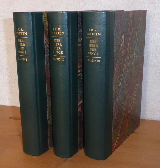 J.R.R. Tolkien - Der Herr der Ringe - Halbleder-Erstausgabe 1969/1970