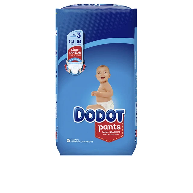 Dodot Pants Bebé Seco Jumbo Pack, Tallas 4, 5, 6, 7, De 92 a 132