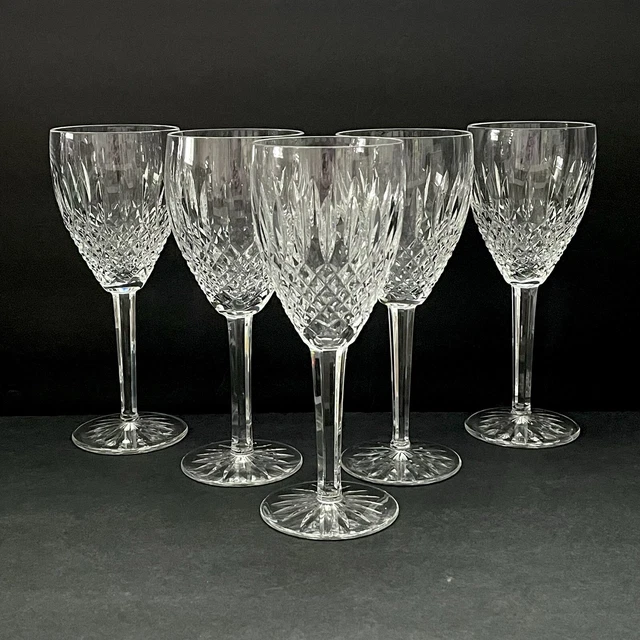 Waterford Crystal Castlemaine Water Goblet Glass(es) 7 7/8" Waterford Crystal Castlemaine Water Goblet Glass(es) 7 7/8"