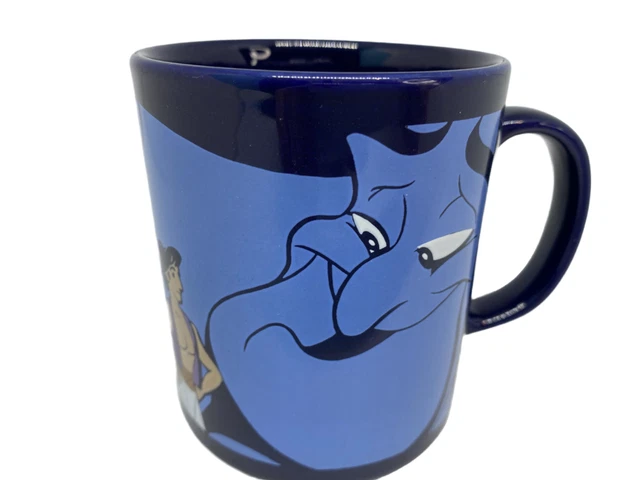 DISNEY ALADDIN GENIE Staffordshire Tableware Mug Blue H3.5 6.00 - PicClick  UK