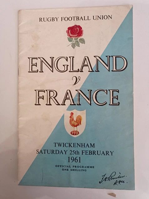 Programme Officiel Rugby France - Galles 07/03/81 - 5 Nations - Made In France