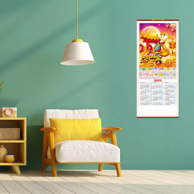 YEAR OF THE Snake Calendar 2025 Chinese New Wall Lunar 25.54 PicClick AU