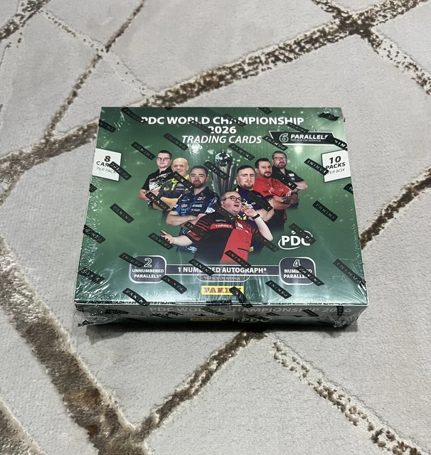 PDC WORLD CHAMPIONSHIP 2026 Darts Trading Card Collection - Premium Box ...