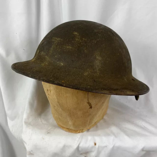 Original WW1 US Army Brodie Helmet w Liner