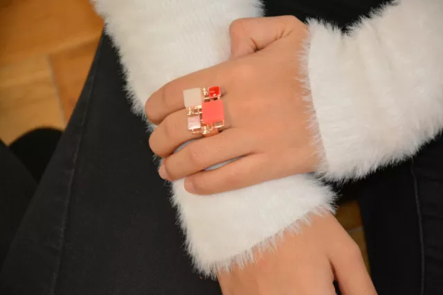 Grosse sales bague ajustable