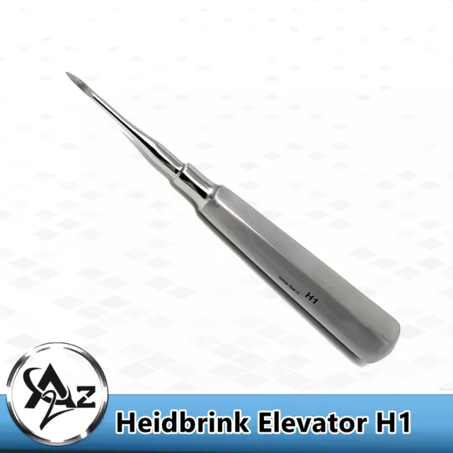 Dental Heidbrink Elevator #H1 Straight With Hollow Handle Surgical Instruments