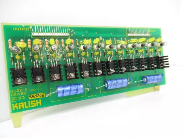 981026- KALISH electronic board 6654