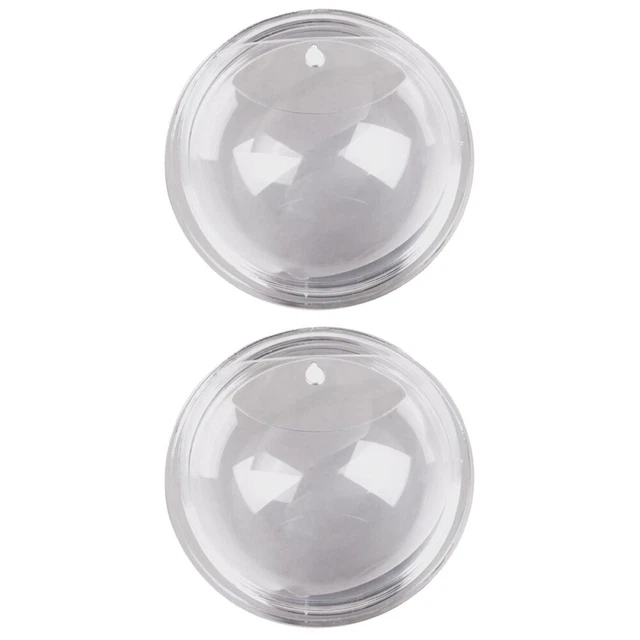 2 PCS Wall Mounted Fish Tank Bowl Air Hanging Planters Containers for Plants