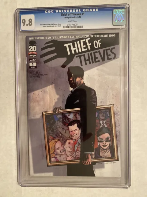 Thief of Thieves 1 Image Comics 2012 CGC 9.8 First Print (Robert Kirkman)