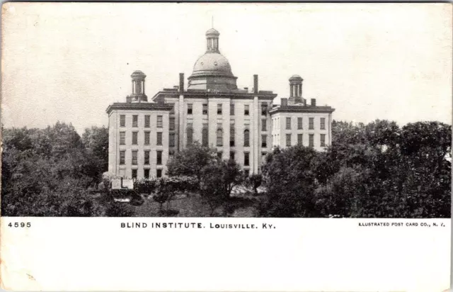 Louisville, KY Kentucky  BLIND INSTITUTE Sight Impaired School ca1900's Postcard