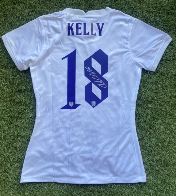 CHLOE KELLY Signed ENGLAND Ladies Women Shirt - Manchester City WSL  *COA*