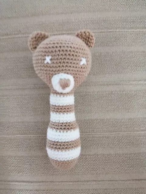 Sonajero bebe crochet