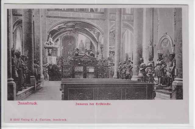 AK Innsbruck, Hofkirche, Inneres, um 1900