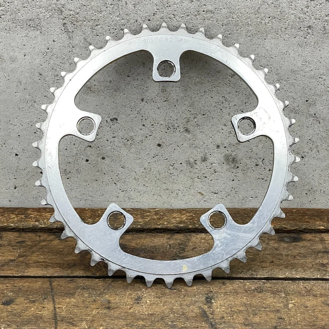 Plateaux Vélo Campagnolo 52/42 Dents – BCD 122, 5 Trous, Alu, Occasion