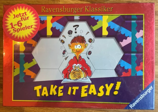 TAKE IT EASY! Ravensburger Legespiel 1-6 Spieler Strategiespiel ab 10 neuwertig