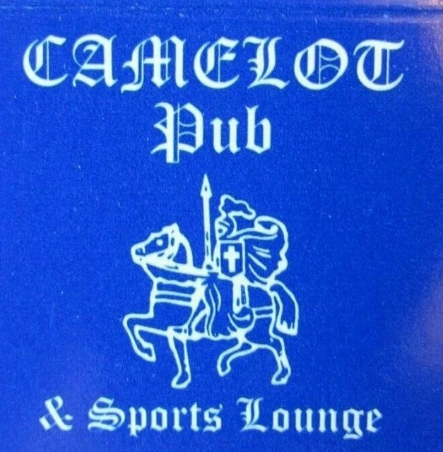 Knight On Matchbook Matchcover: Camelot Pub (North Andover, Massachusetts) -E13