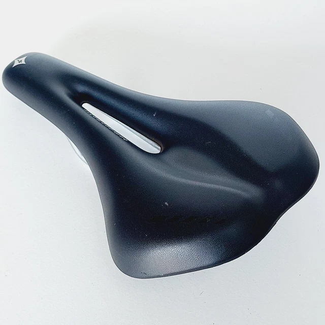 Spezialisierte Karosseriegeometrie Fahrradsattel schwarz Sattel mit Ausschnitt 155 mm Straße Hybrid